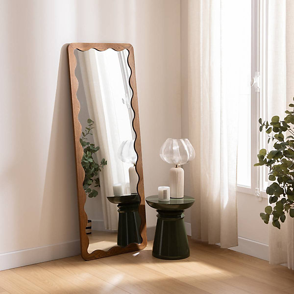 Miroir mural Tinny marron 165x61cm - Atmosphera