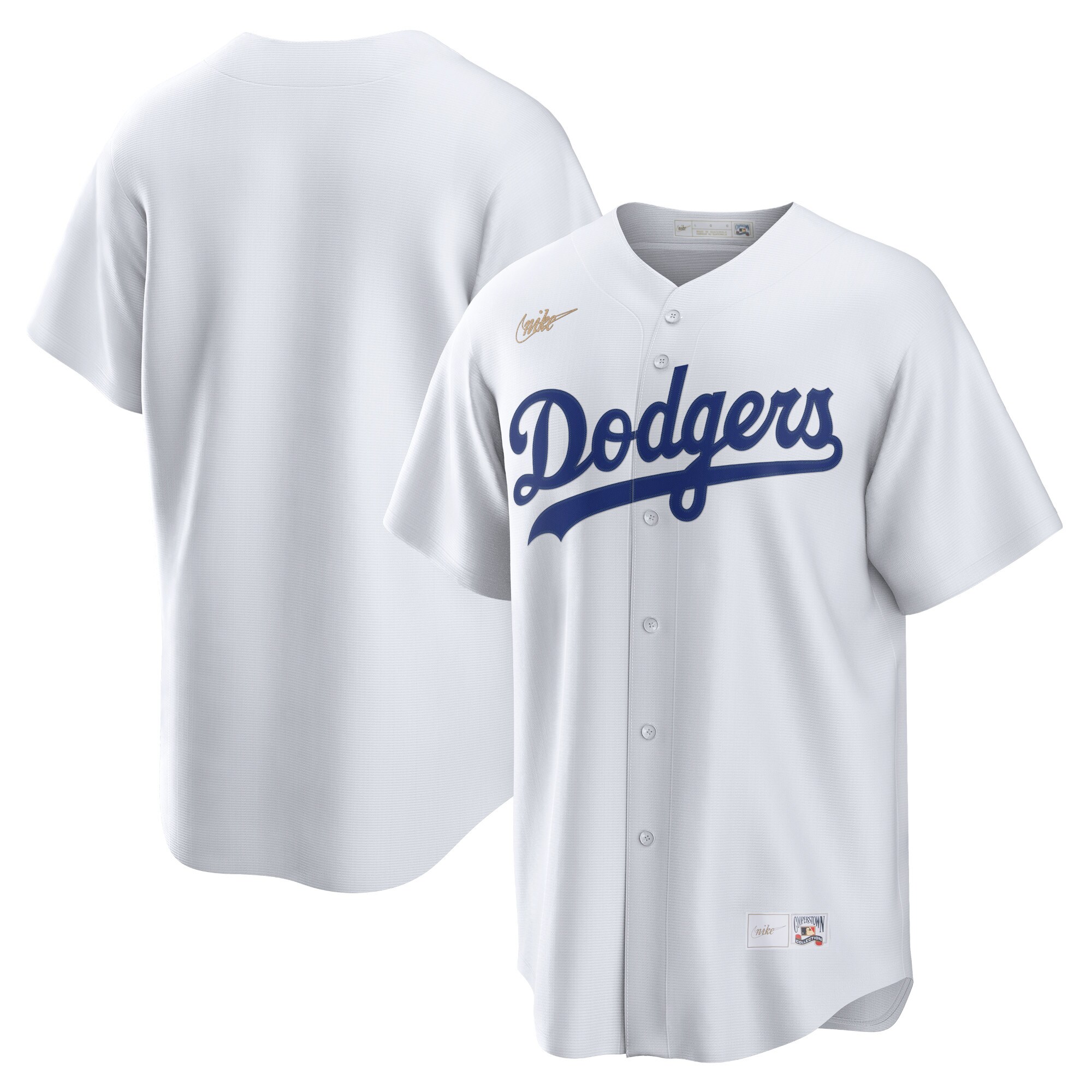 Brooklyn Dodgers Nike Home Cooperstown Collection Team Jersey - White