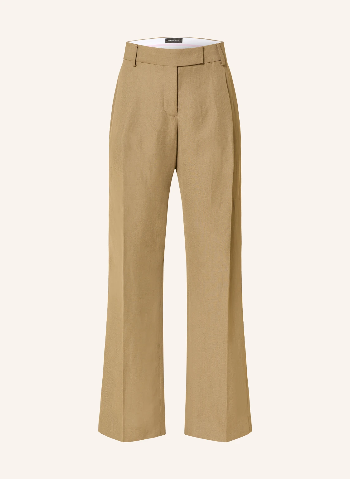 FABIANA FILIPPI Bootcut-Hose mit Leinen