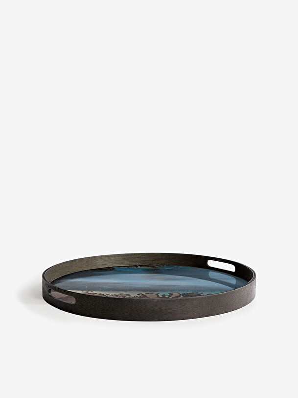 Plateau verre ink organic - ethnicraft multicolore