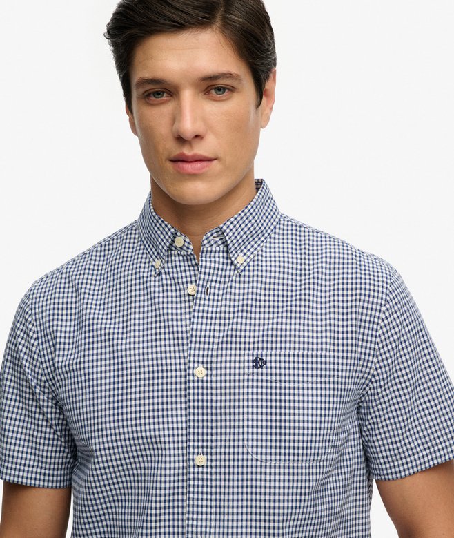 Preppy Poplin Short Sleeve Shirt