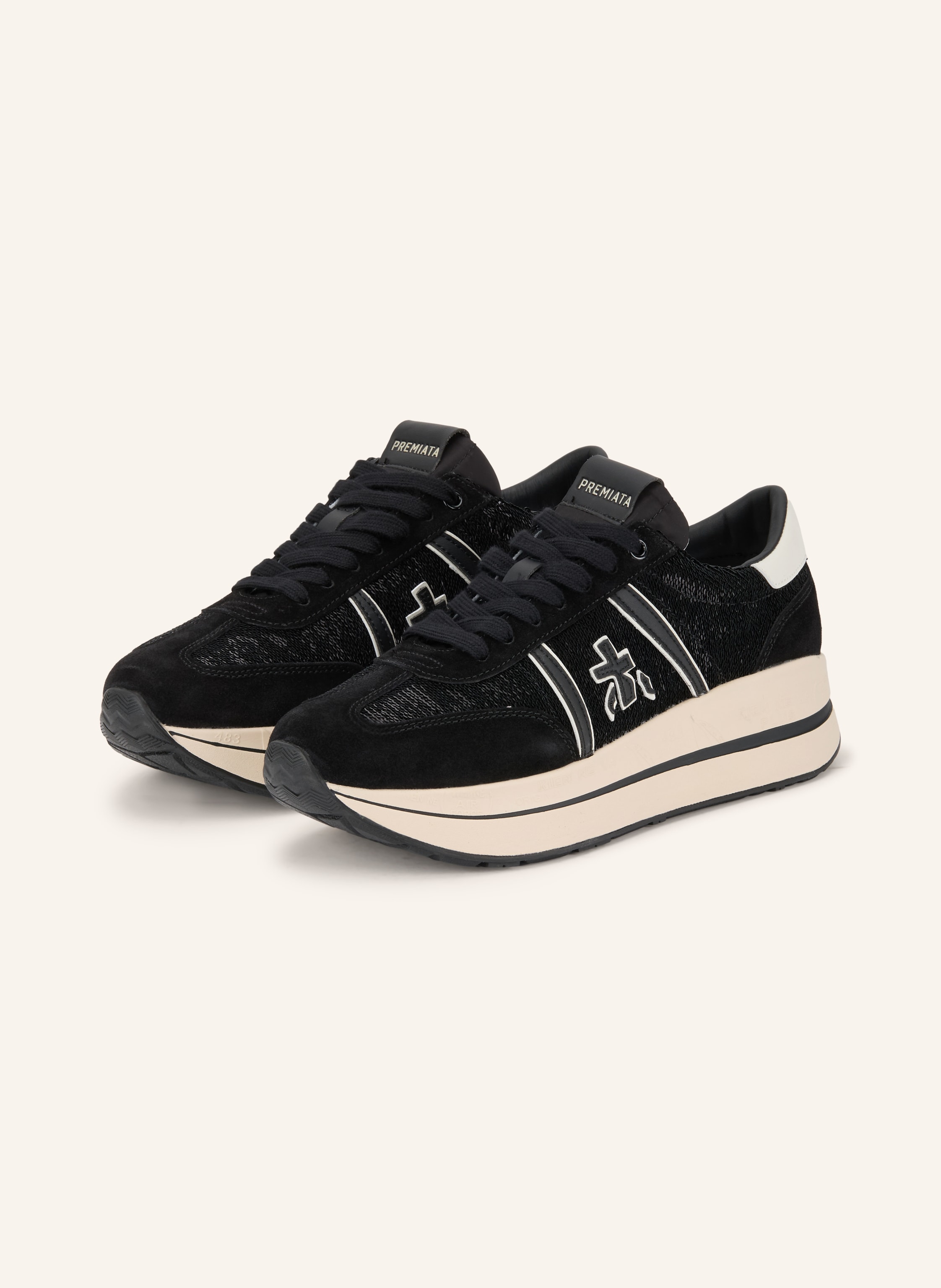 PREMIATA Sneaker BETHCOIN mit Pailletten