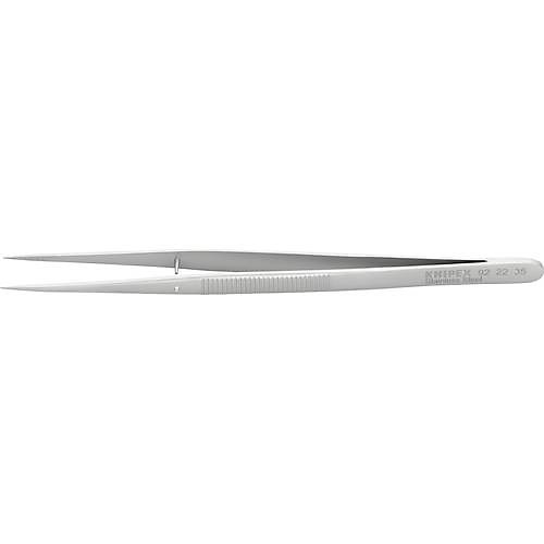 Knipex 92 22 35 - Pince brucelle de précision pointue 155 mm en acier inoxydable