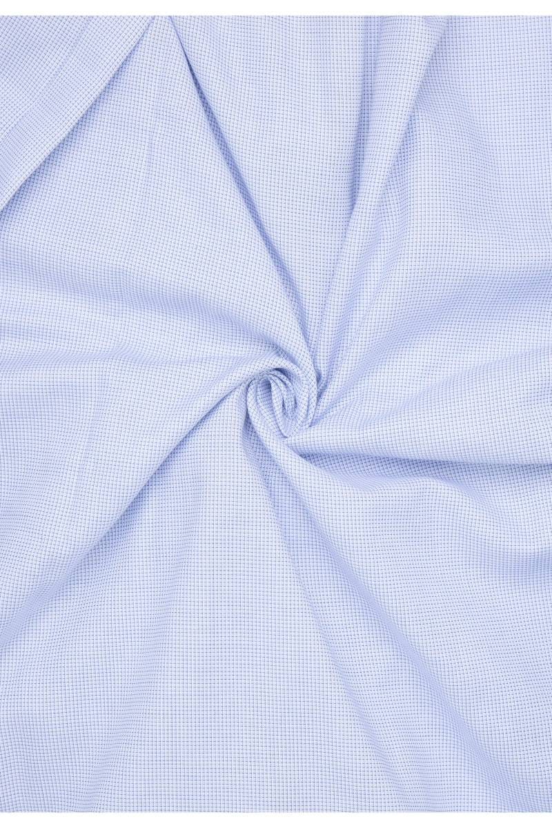 ETERNA Slim Fit Hemd hellblau, Strukturiert (extra langer Arm)