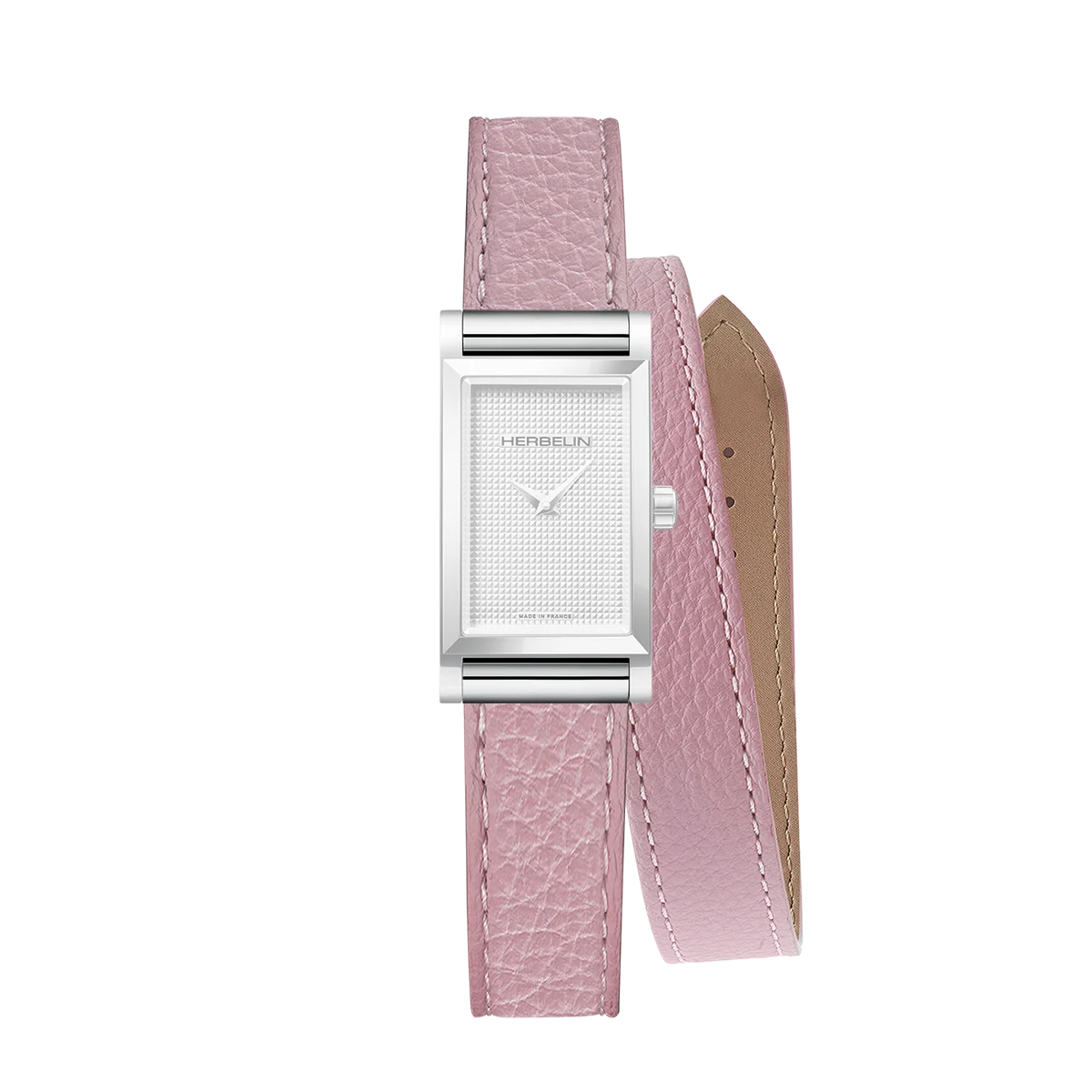 ANTARÈS – BRACELET DOUBLE – ROSE GRAINÉ
