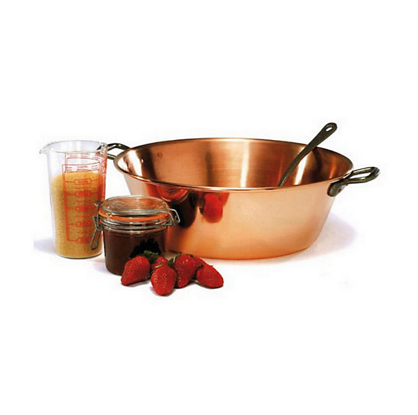 Bassine à confiture en cuivre 12 litres