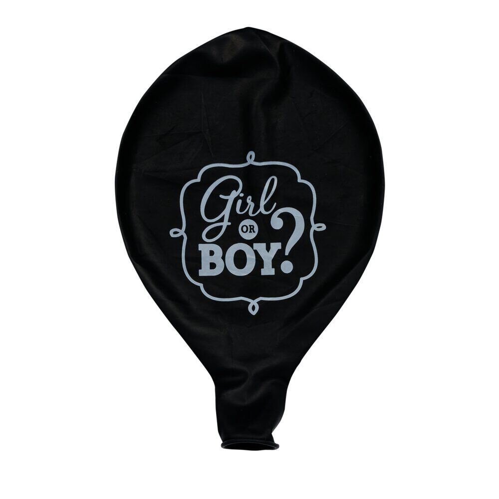Ballon révélation bébé garçon ou fille baby shower - 2 modèles
