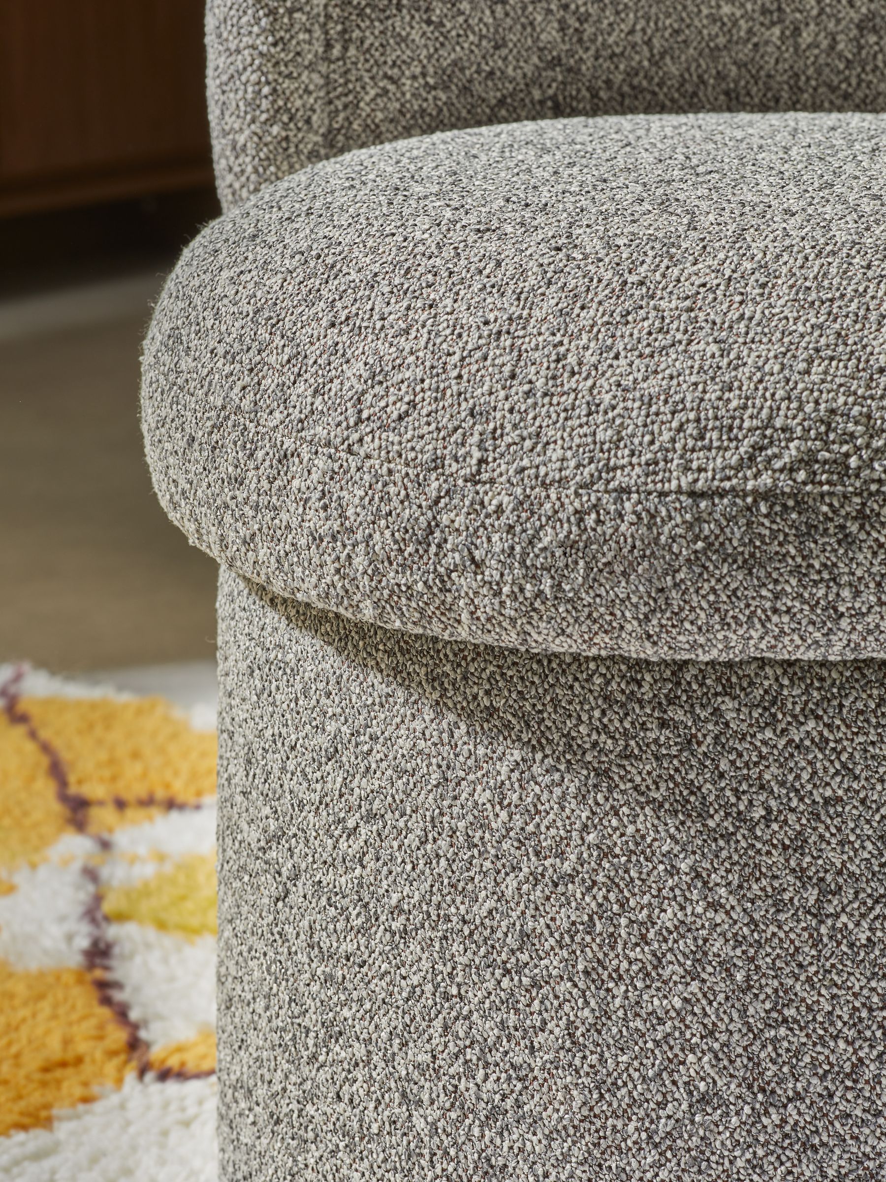 Eva Accent in Grey Marl Pax Boucle