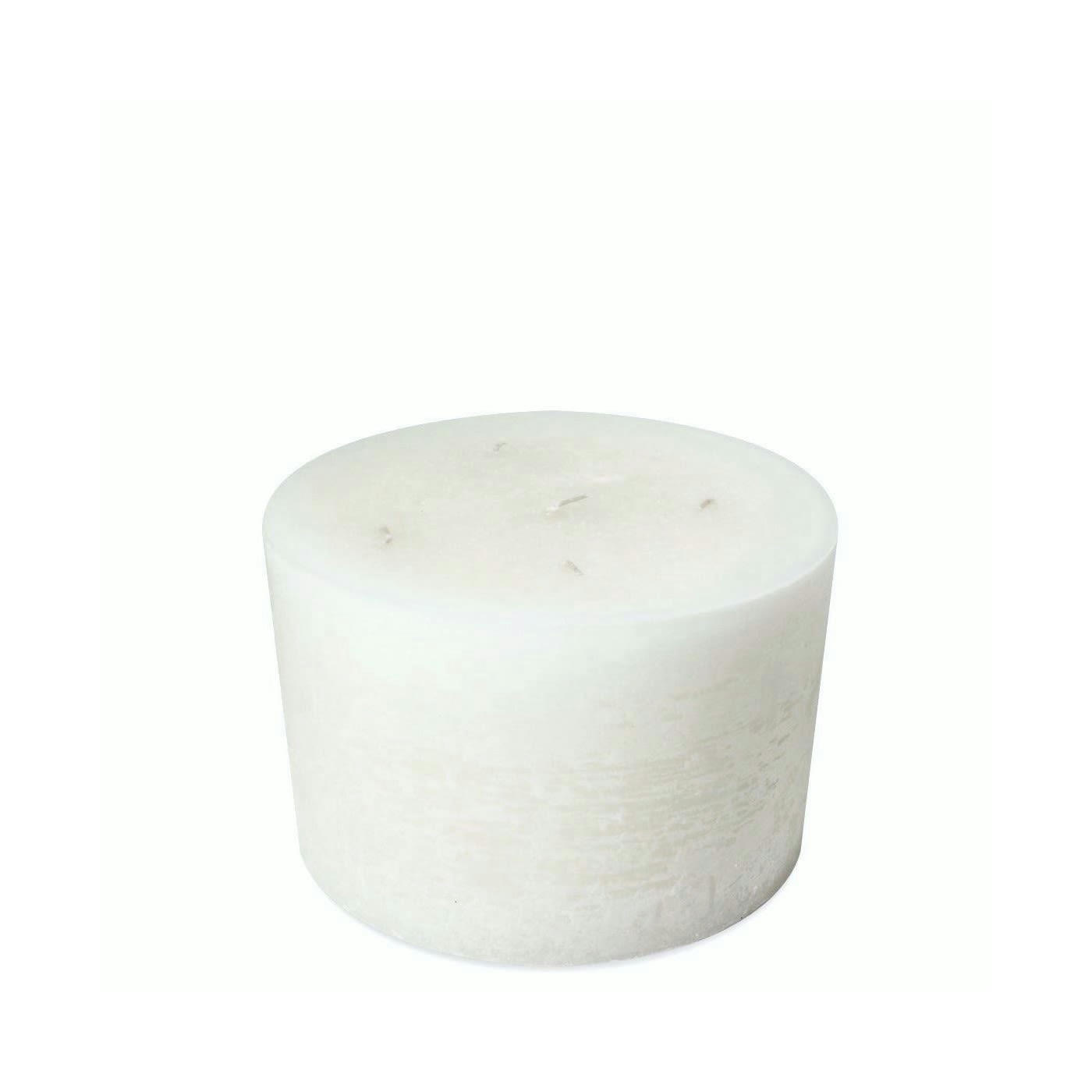 - Bougie d'intérieur blanche 5 mèches D23x15cm