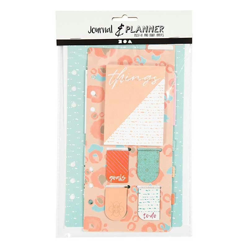 PLANNER - Kit mémos journal planneur pastel