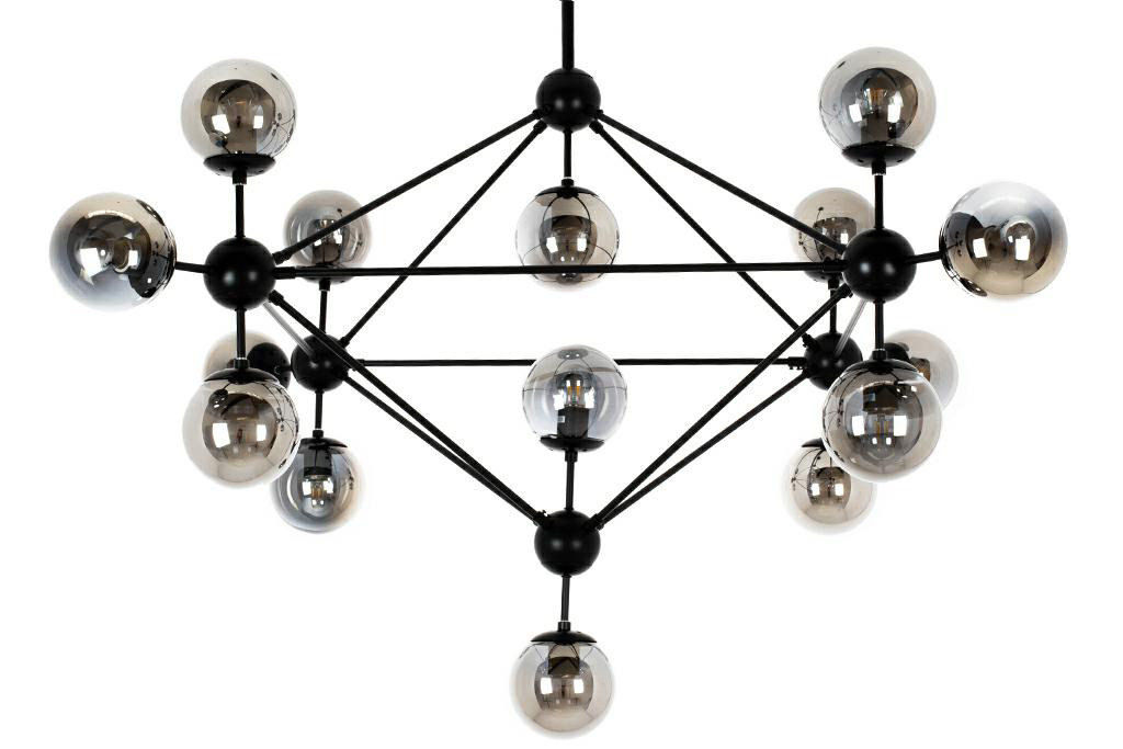 MOOSEE lampa wisząca ASTRIFERO 15 czarna