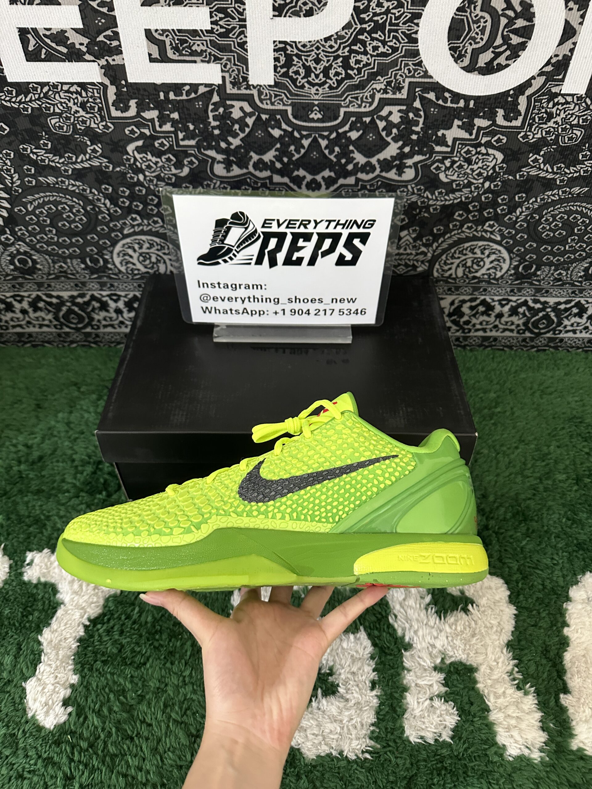 Nike Kobe 6 Protro Grinch (2020)