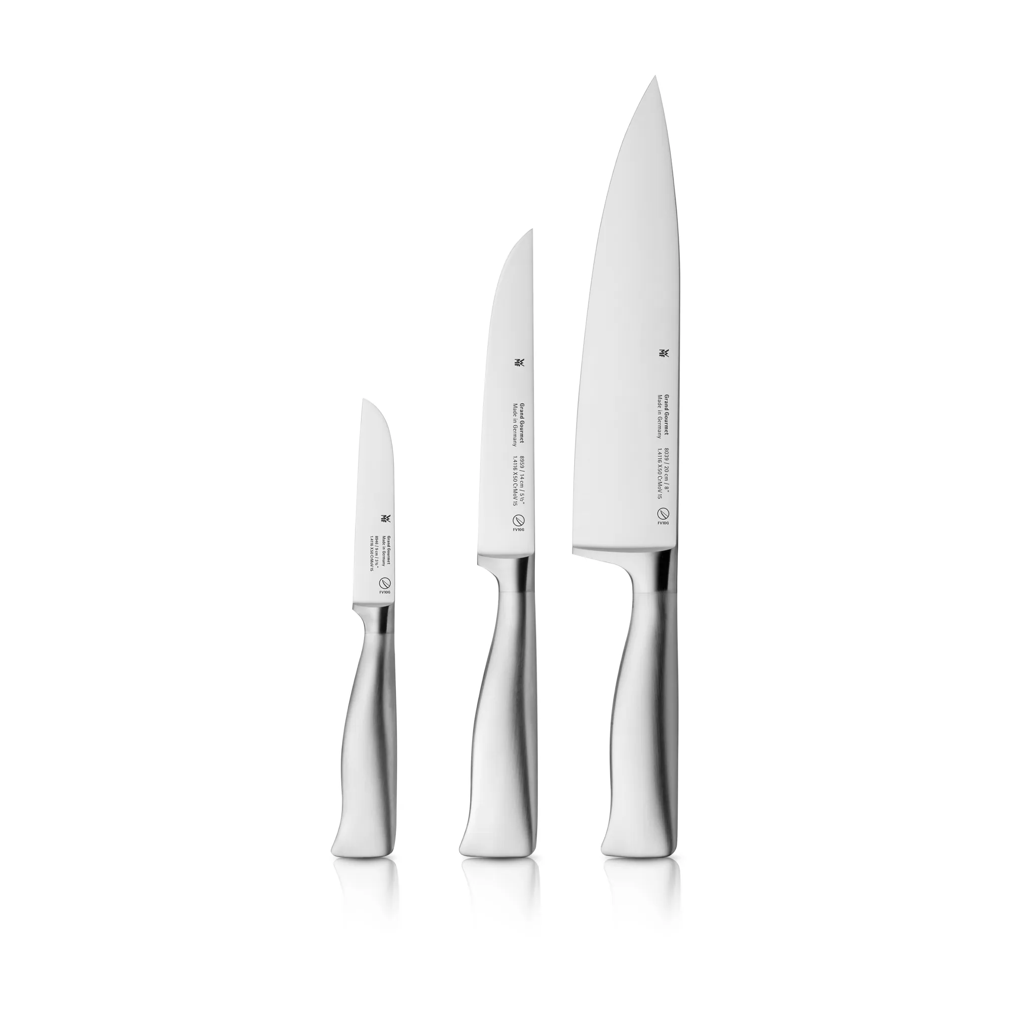 Grand Gourmet knife value set*, 3-pieces