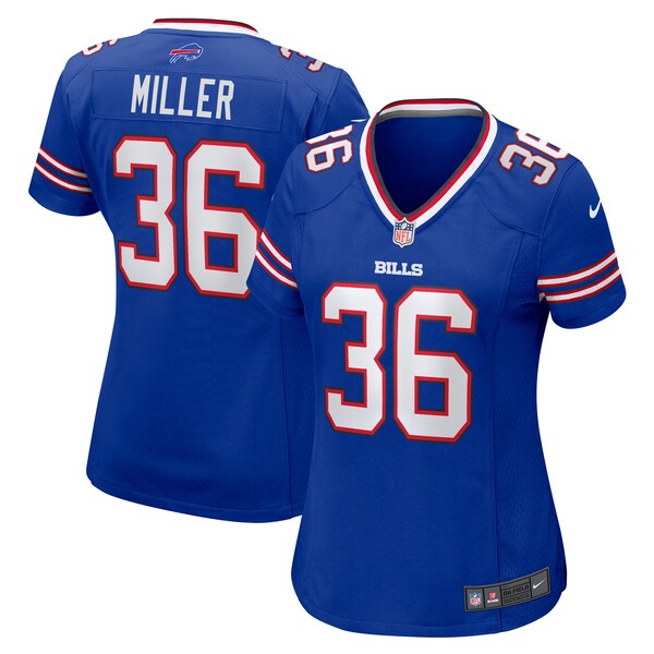 Herb Miller Buffalo Bills Nike Women's  Game Jersey -  Royal