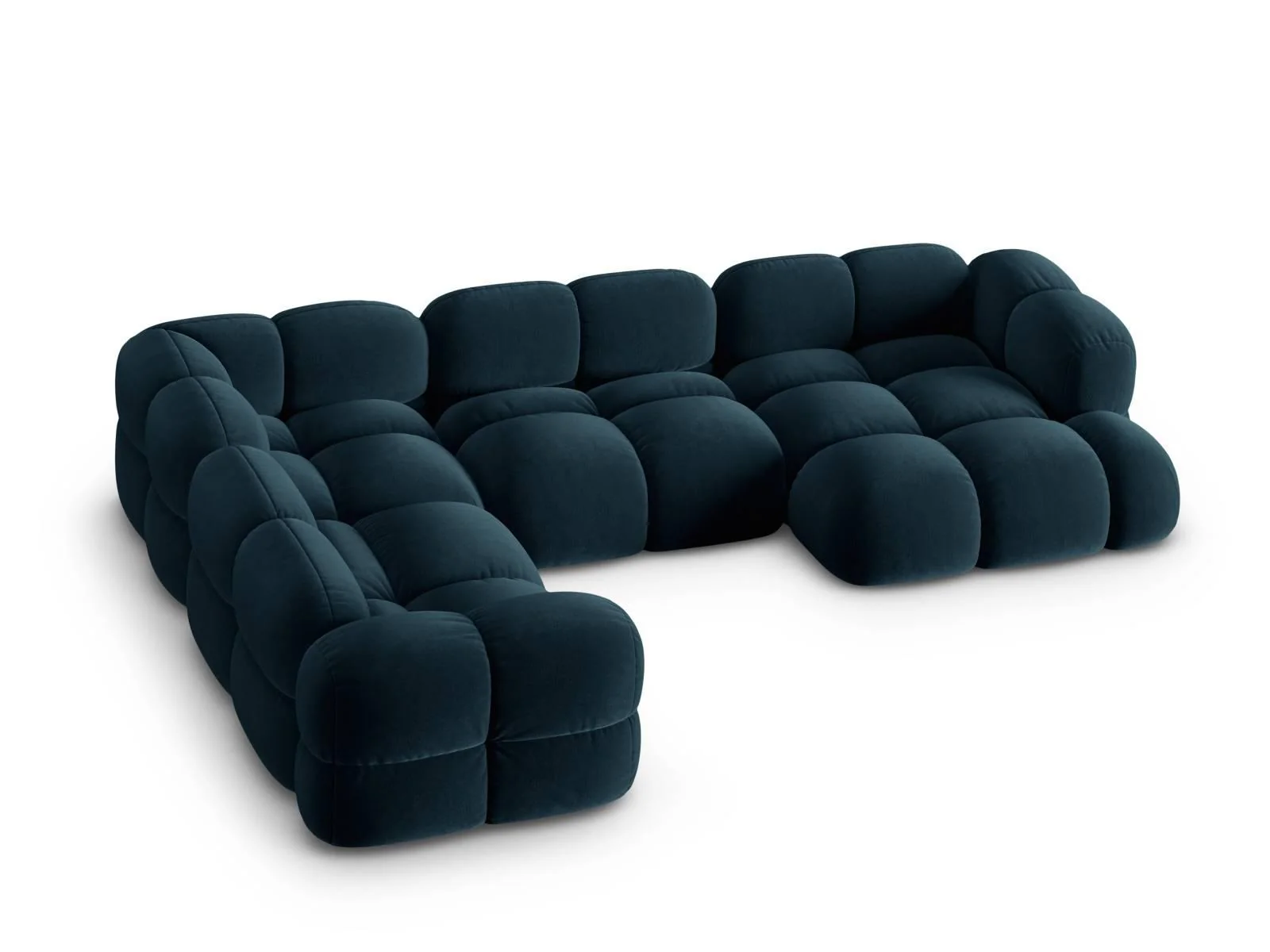 Hoekbank Loretto links velvet