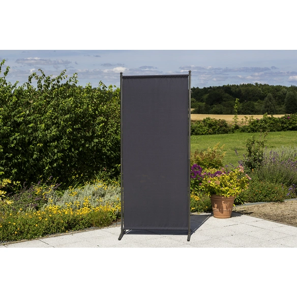 Sichtschutz, BxH: 82 x 190 cm, silberfarben