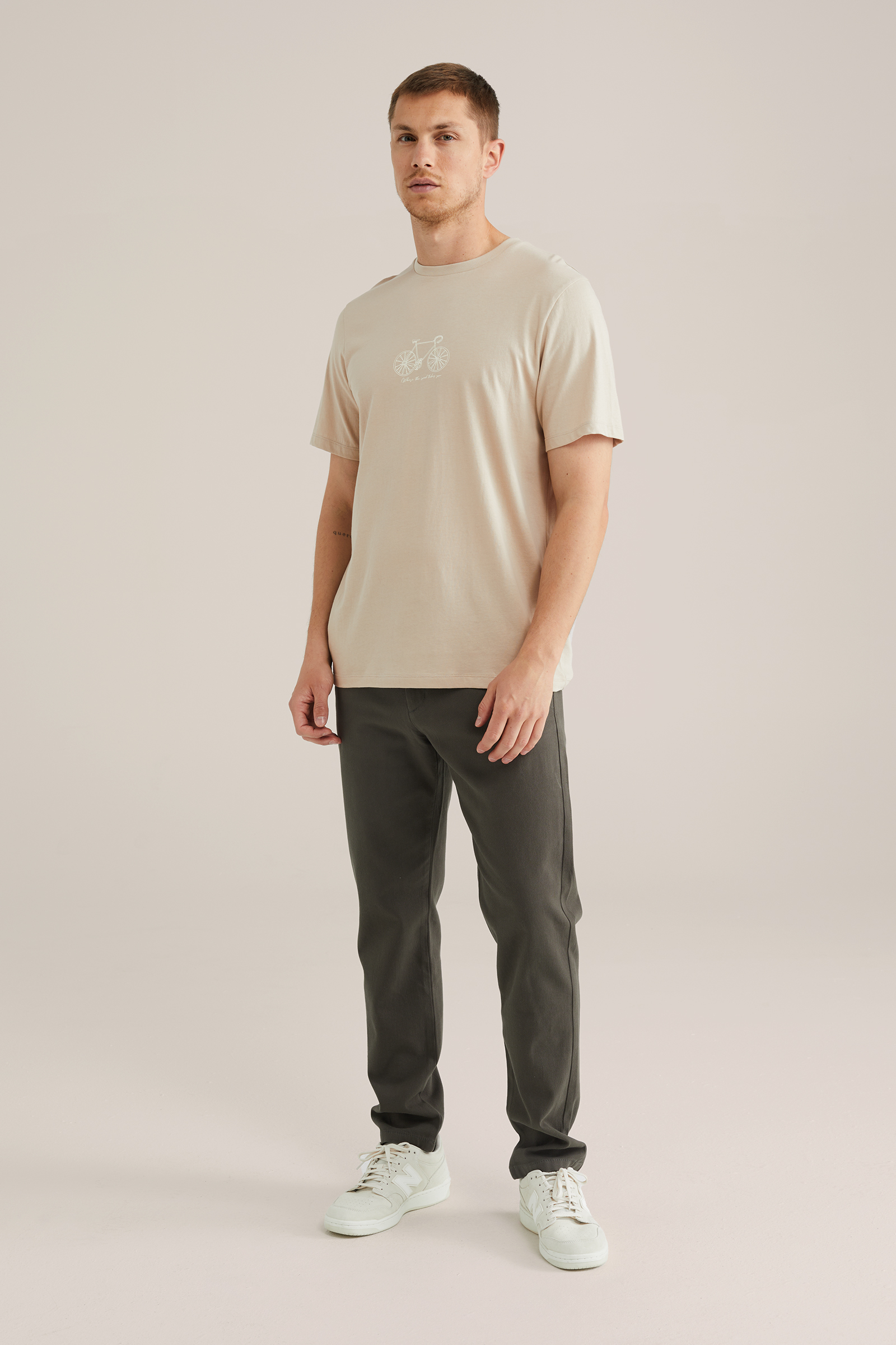 Heren Regular fit T-shirt met print