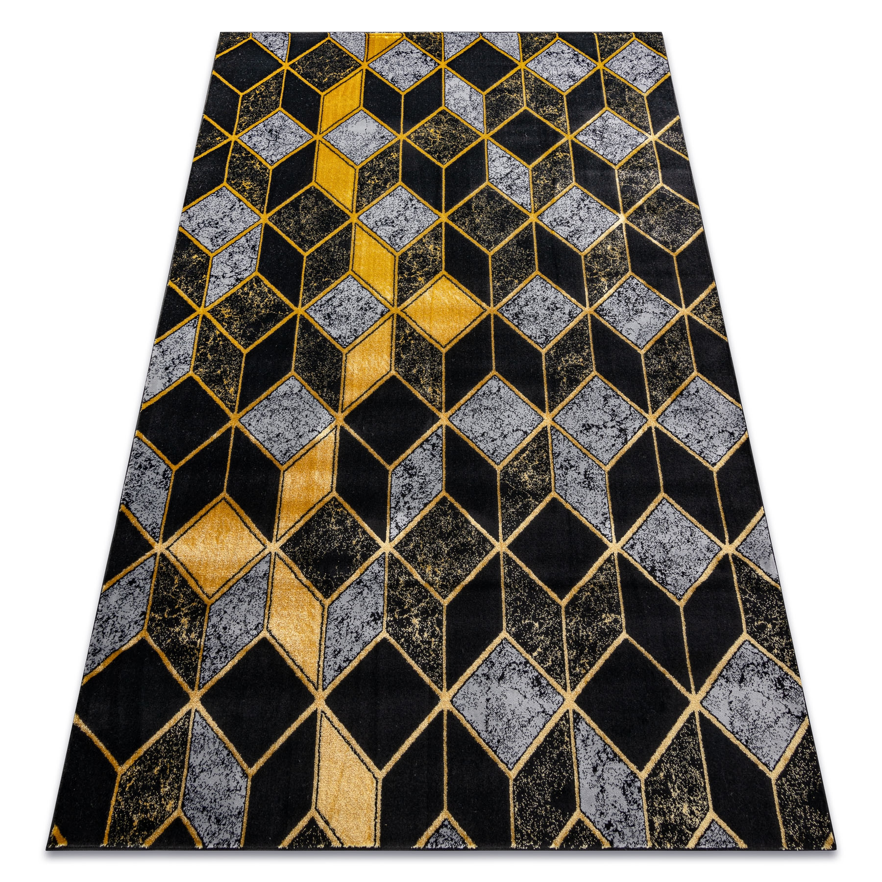 Dywan GLOSS nowoczesny 400B 86 stylowy, glamour, art deco, 3D 140x190 cm
