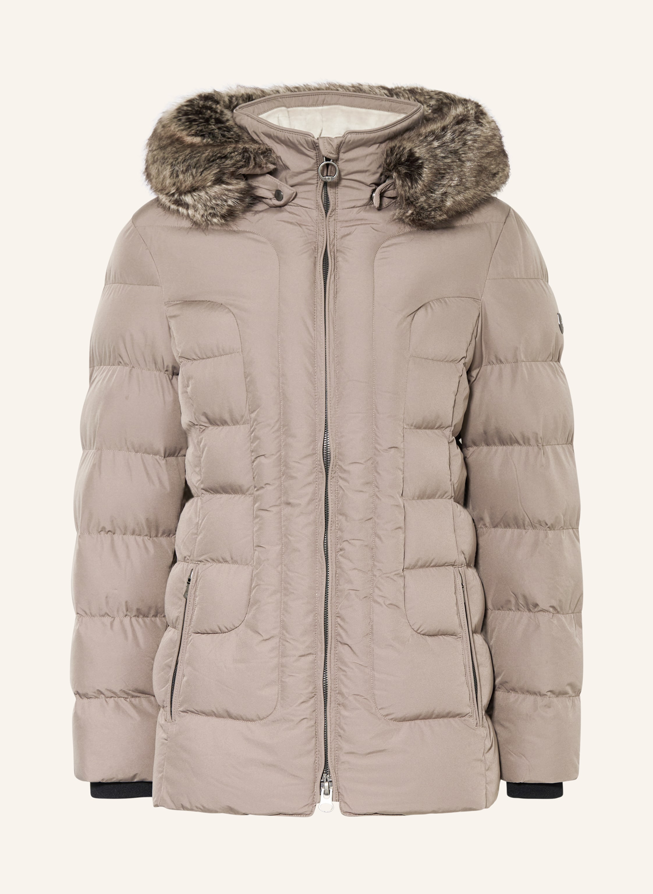 WELLENSTEYN Steppjacke BELVITESSE MEDIUM mit abnehmbarem Kunstfell