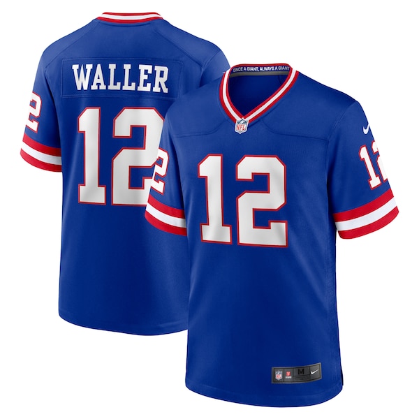 Darren Waller New York Giants Nike Alternate Game Jersey - Royal/White