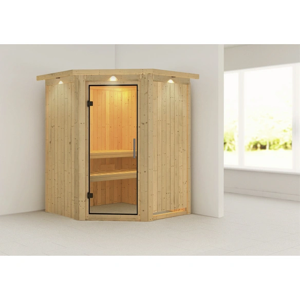 Sauna »Tartu«, für 3 Personen, ohne Ofen