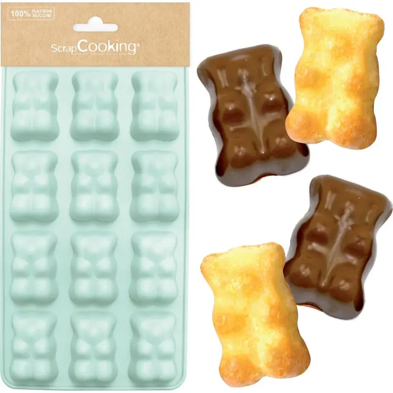 Silikonform Gummibären