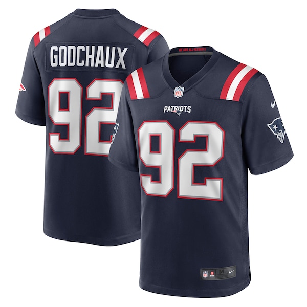 Davon Godchaux New England Patriots Nike Game Jersey - Navy