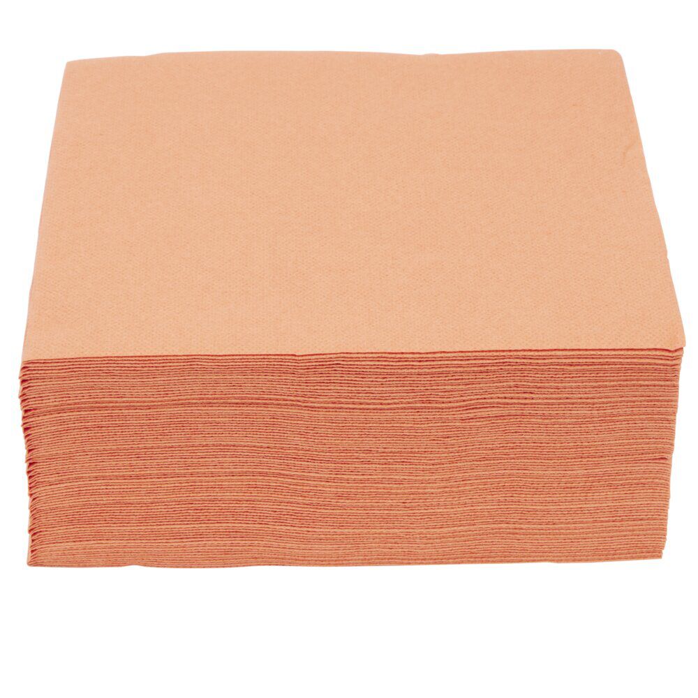 Serviette jetable 33x33cm Terracotta x40