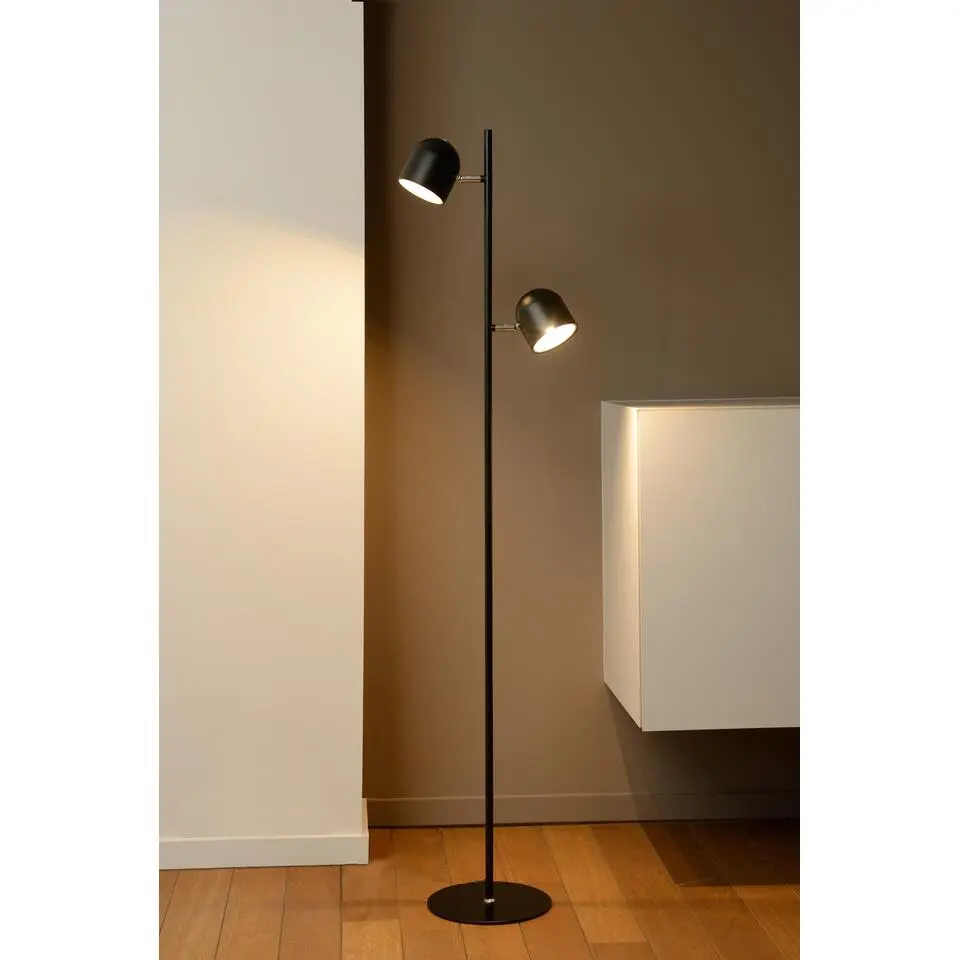 Lucide SKANSKA Vloerlamp - Zwart