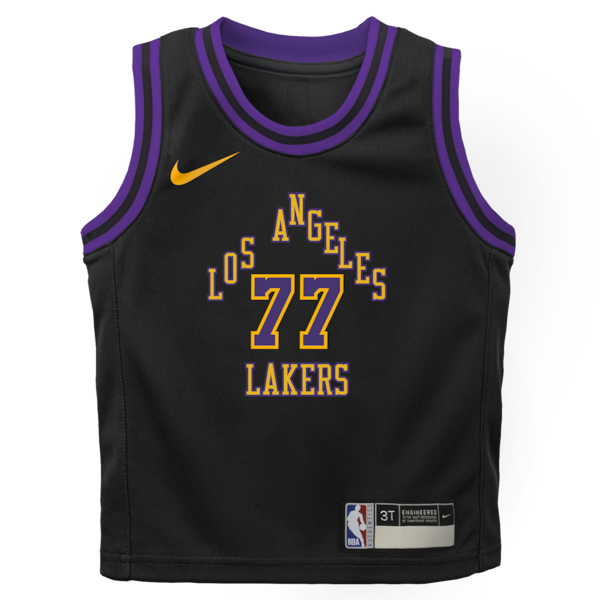 Luka Dončić Los Angeles Lakers Nike Preschool 2025/26 City Edition Swingman Jersey - Black