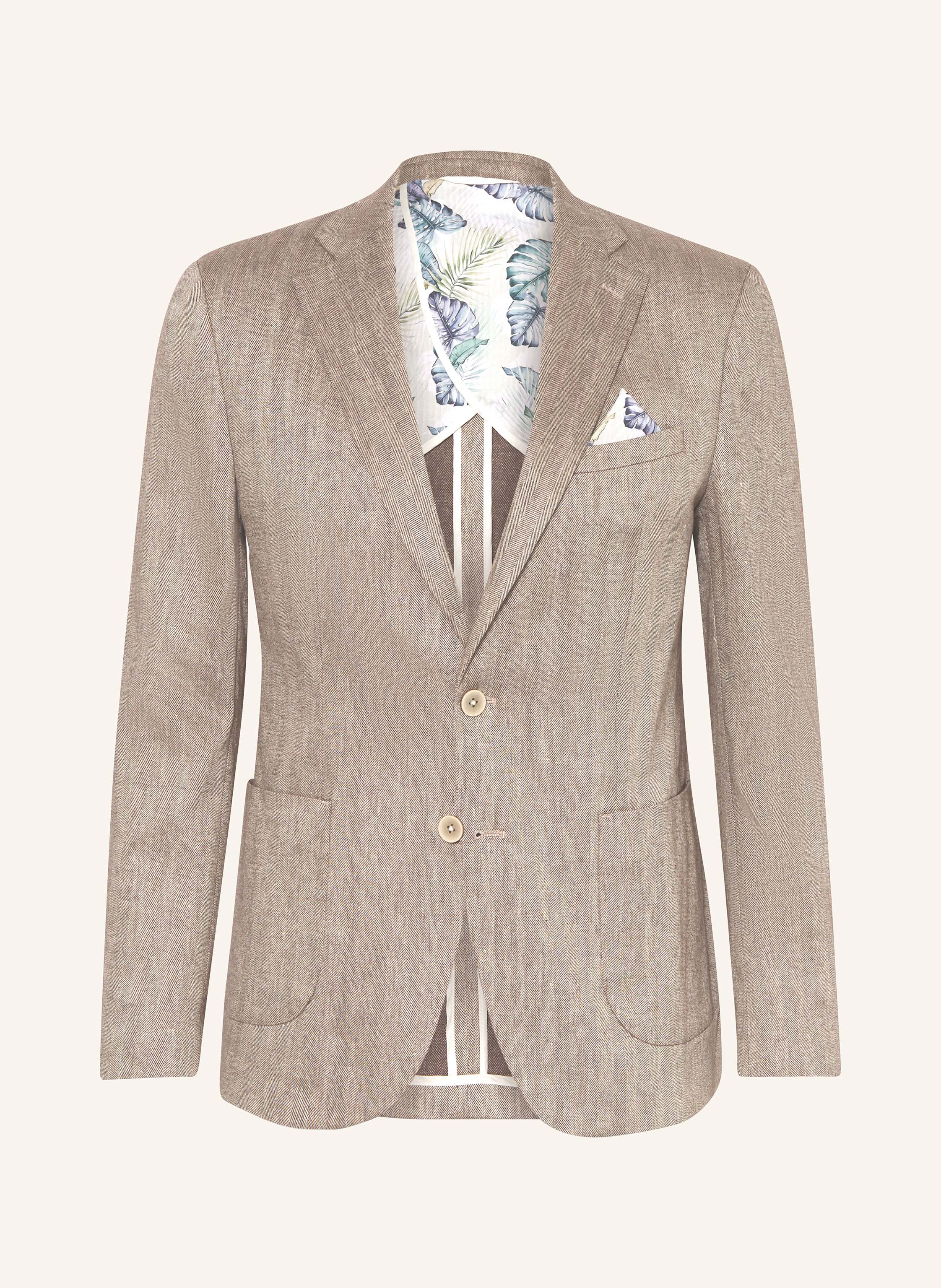 PAUL Anzugsakko Slim Fit mit Leinen