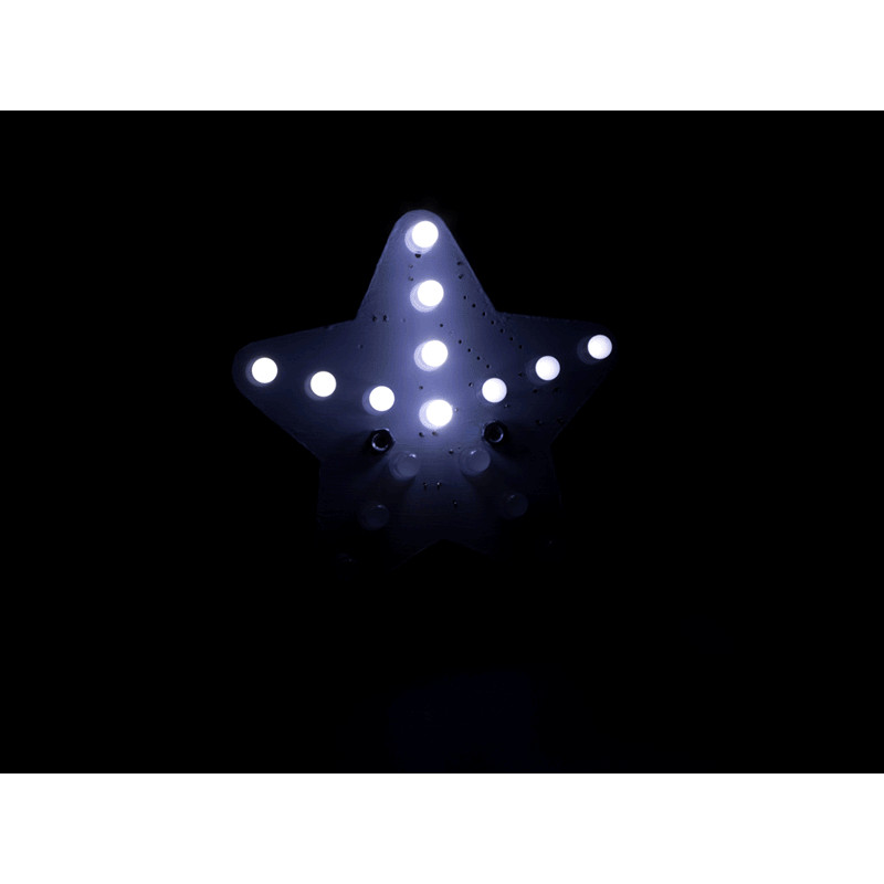 Etoile lumineuse LED blanche WHADDA
