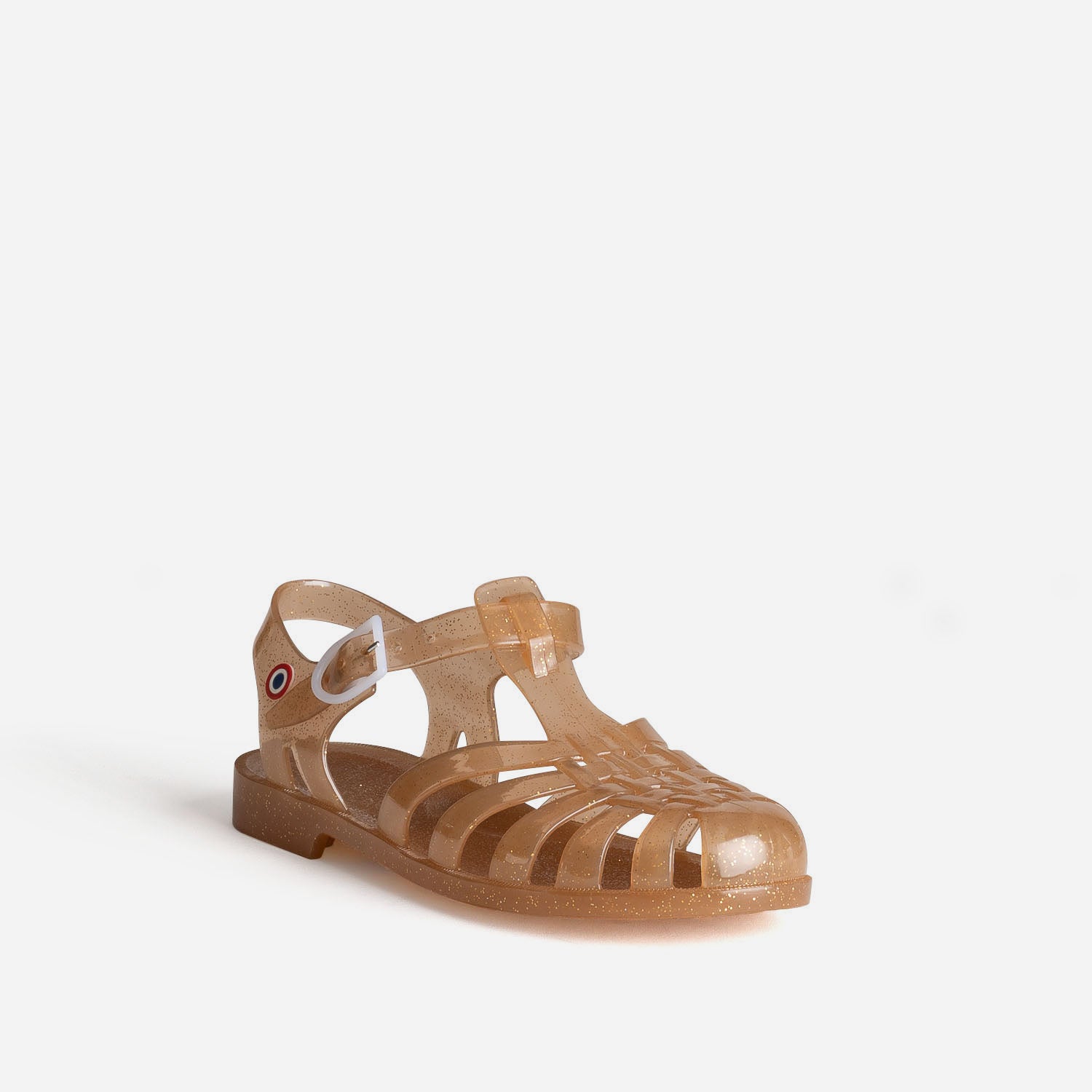 Sandale MEDUSE beige en plastique