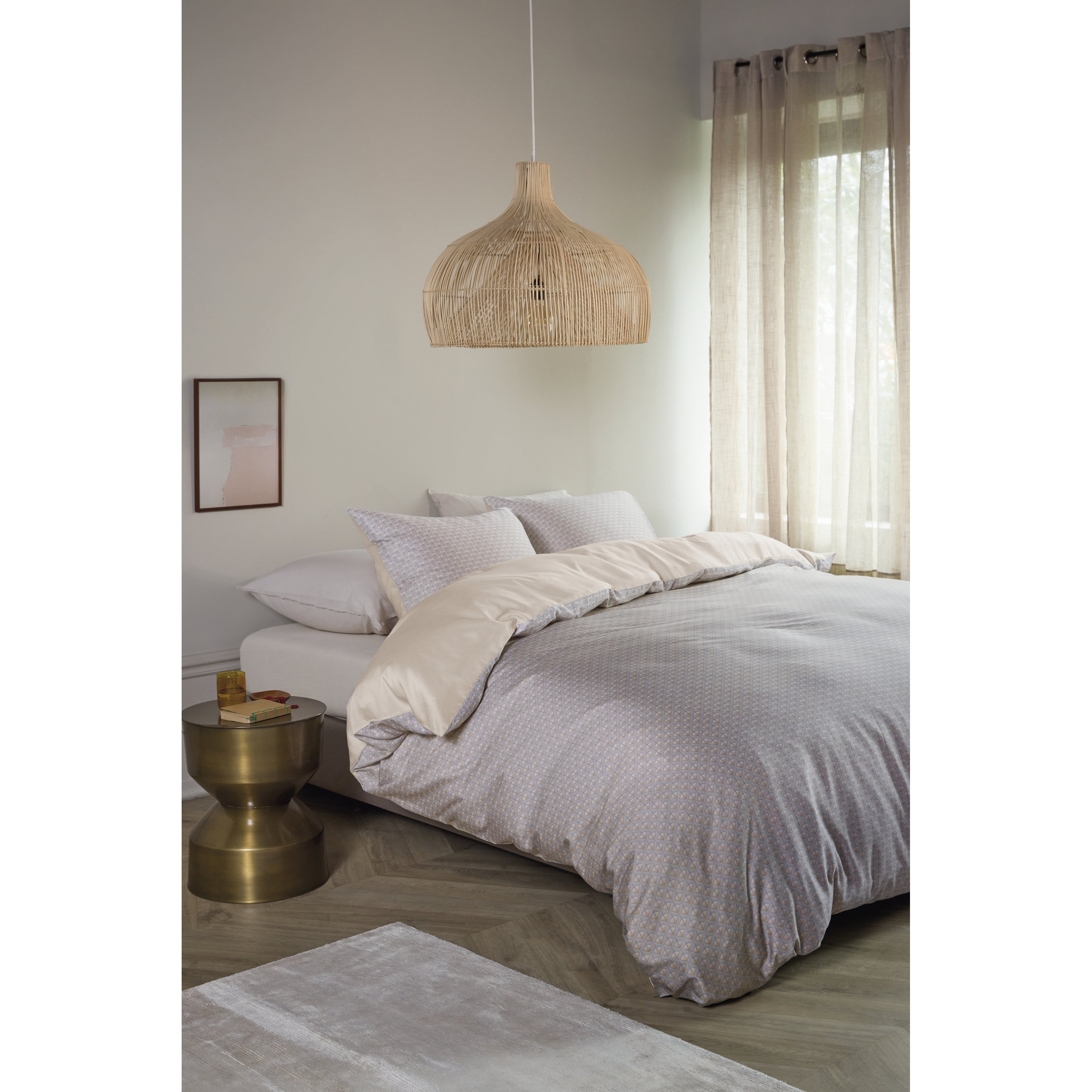 Beddinghouse Nirvana Zand Dekbedovertrek 200 x 200/220 cm