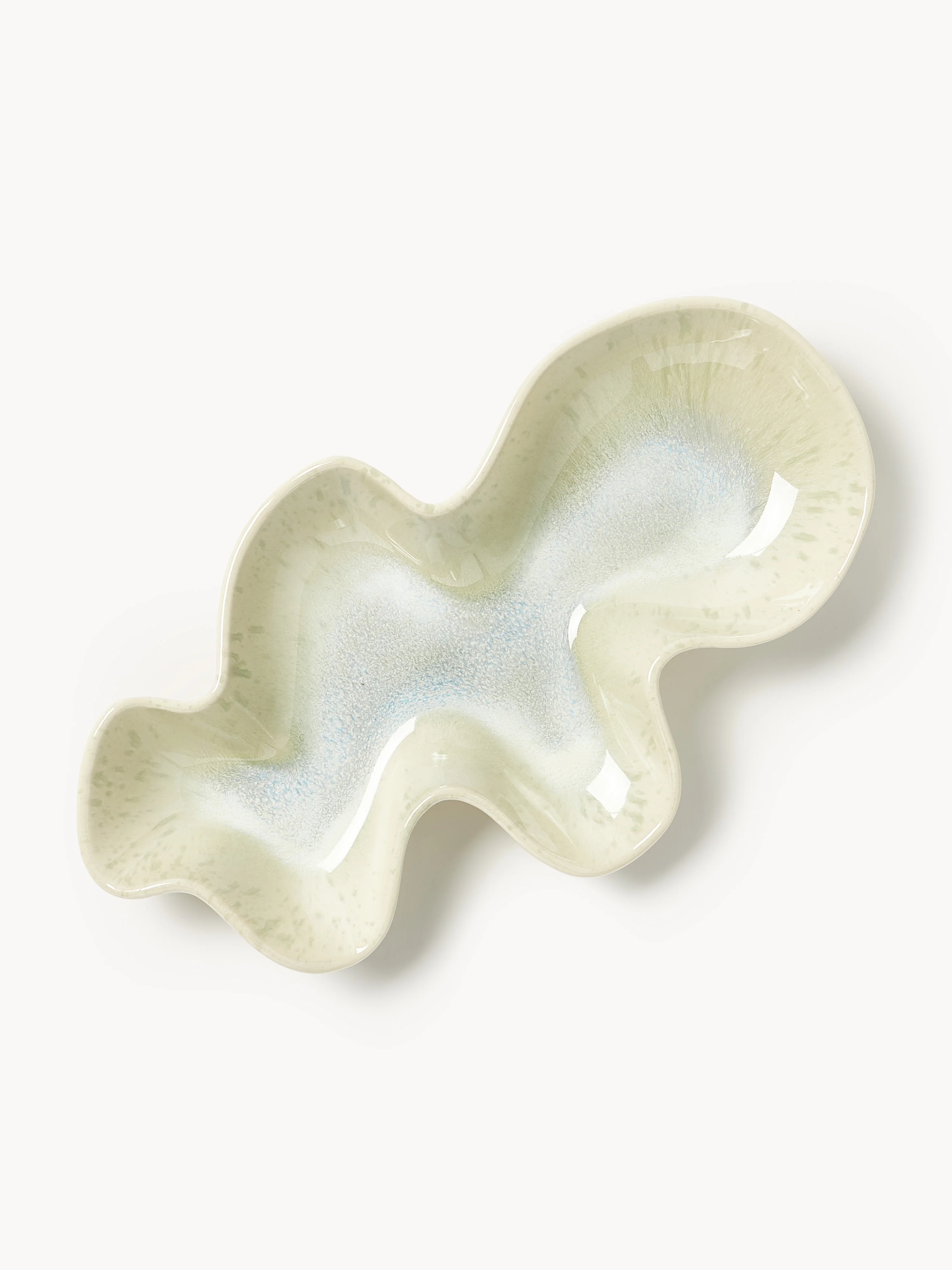 Handgefertigte Servierschale Shell