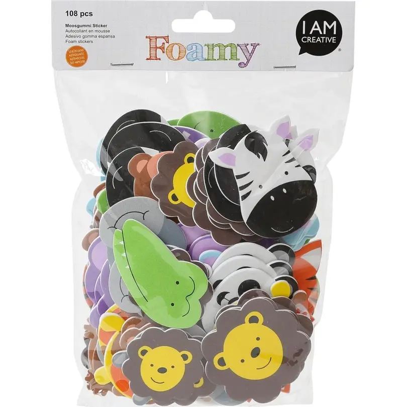 Sticker Zoo Tiere