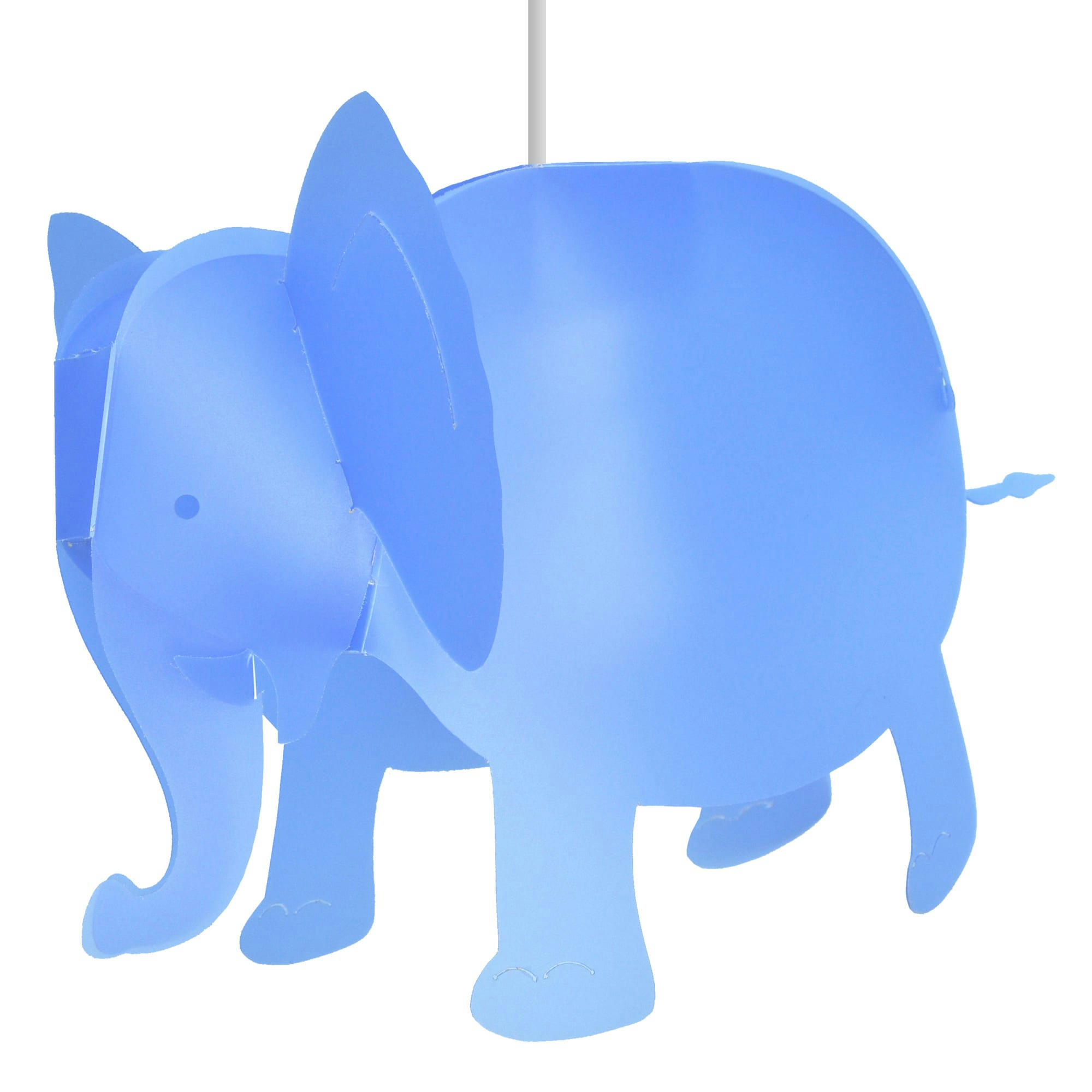- Suspension enfants Éléphant Bleu 33cm