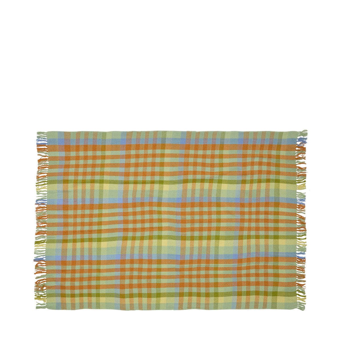 Hübsch plaid Tarta - katoen - 140x200cm
