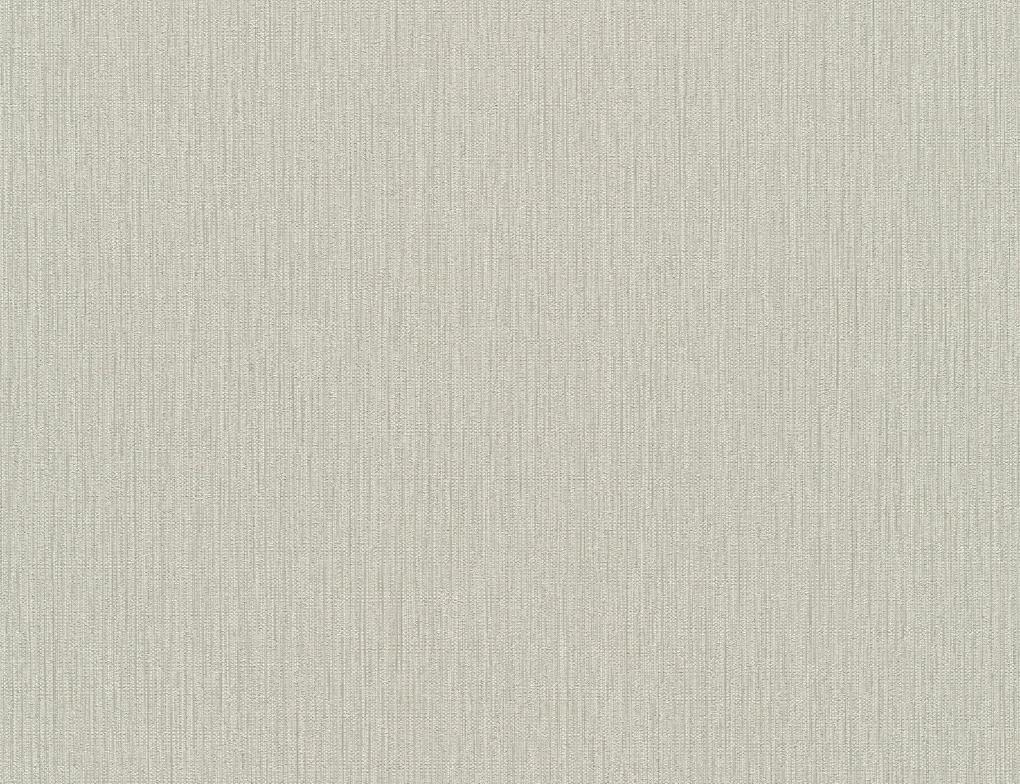 Vliestapete Uni Glanz Creme