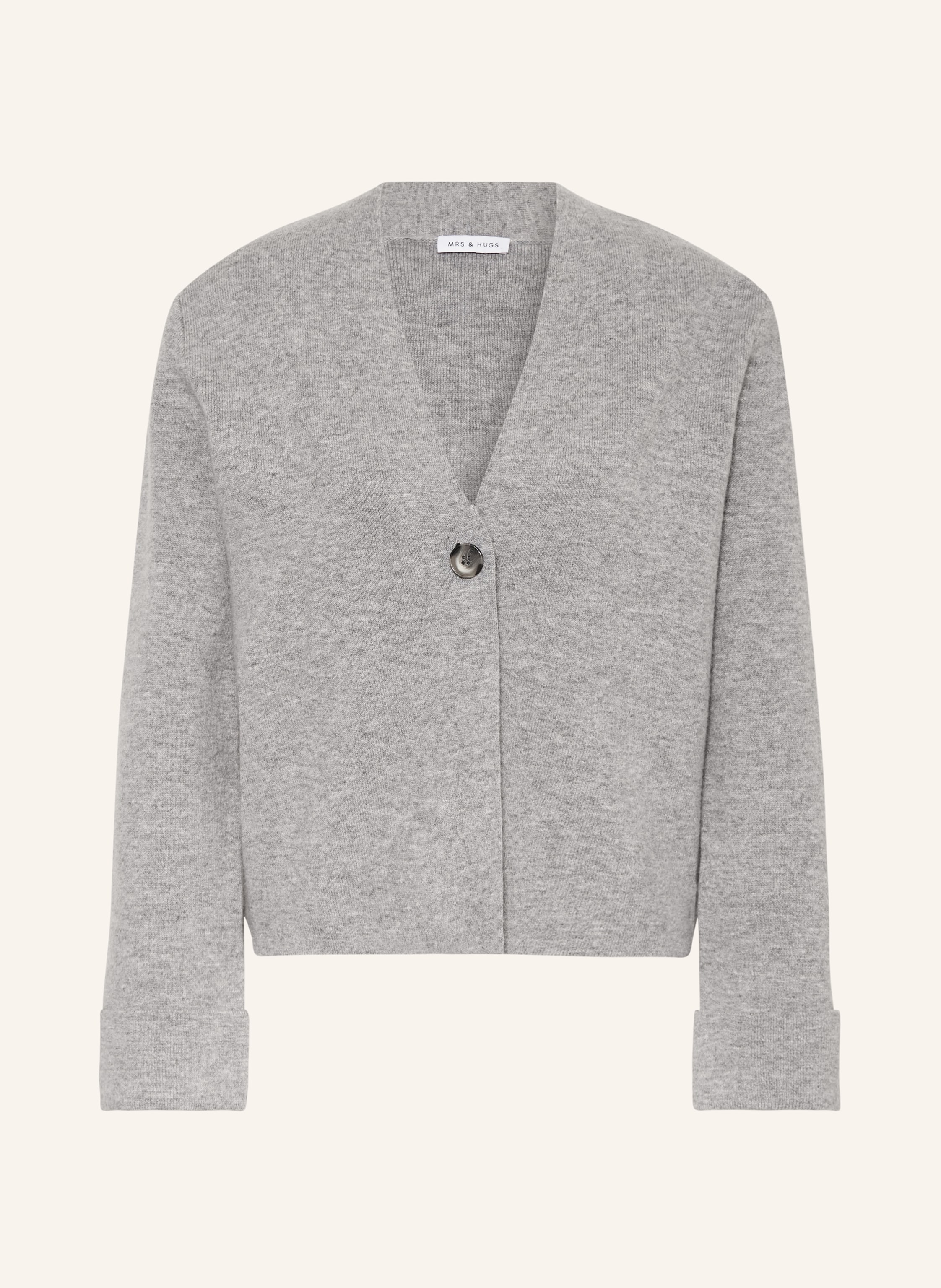 MRS & HUGS Strickjacke mit Cashmere