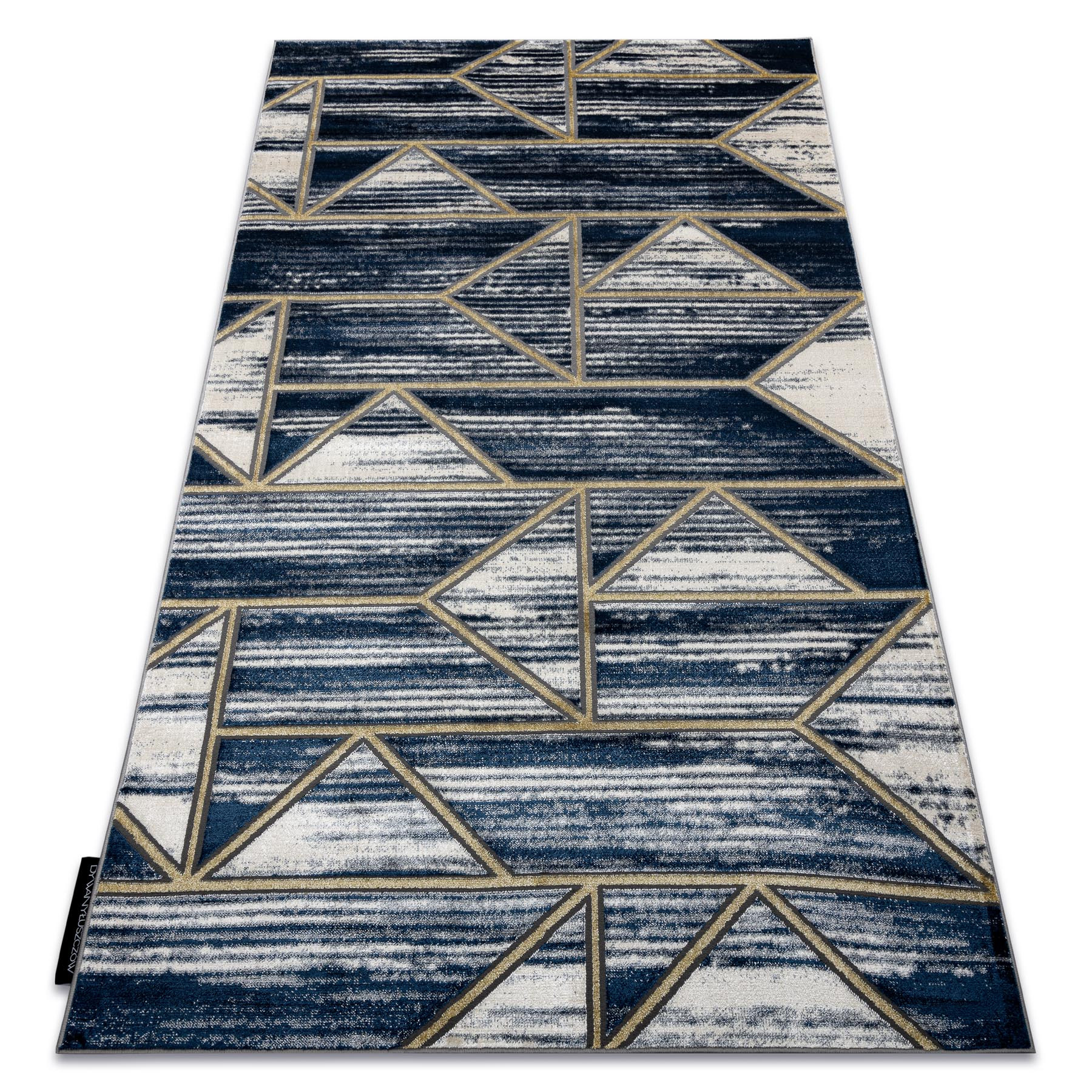 Dywan DE LUXE nowoczesny 462 Geometryczny - Strukturalny 120x170 cm