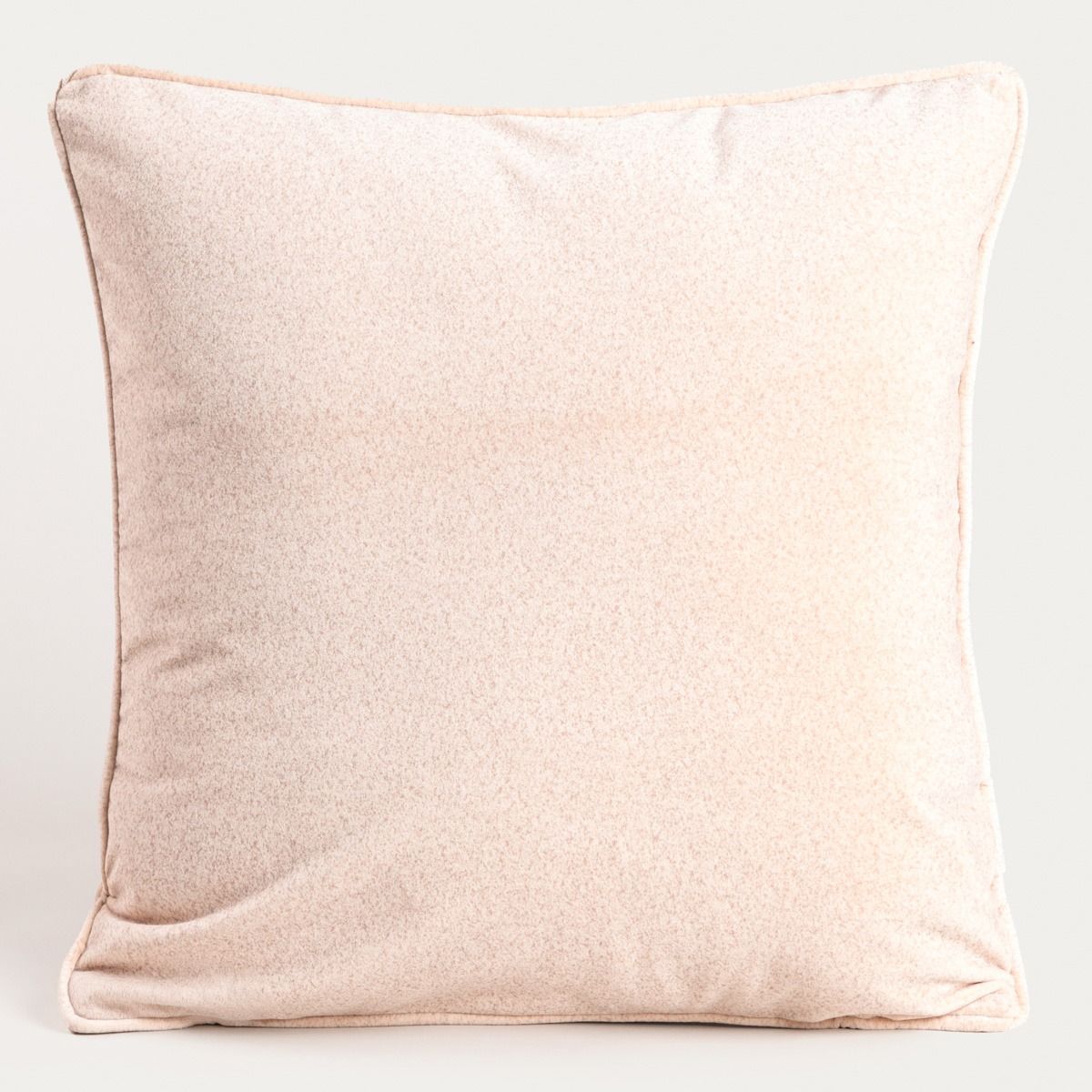 Poszewka ARMADALE z gęsto tkanego weluru ecru 45x45cm