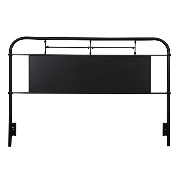 Vintage Series Metal Distressed King Headboard