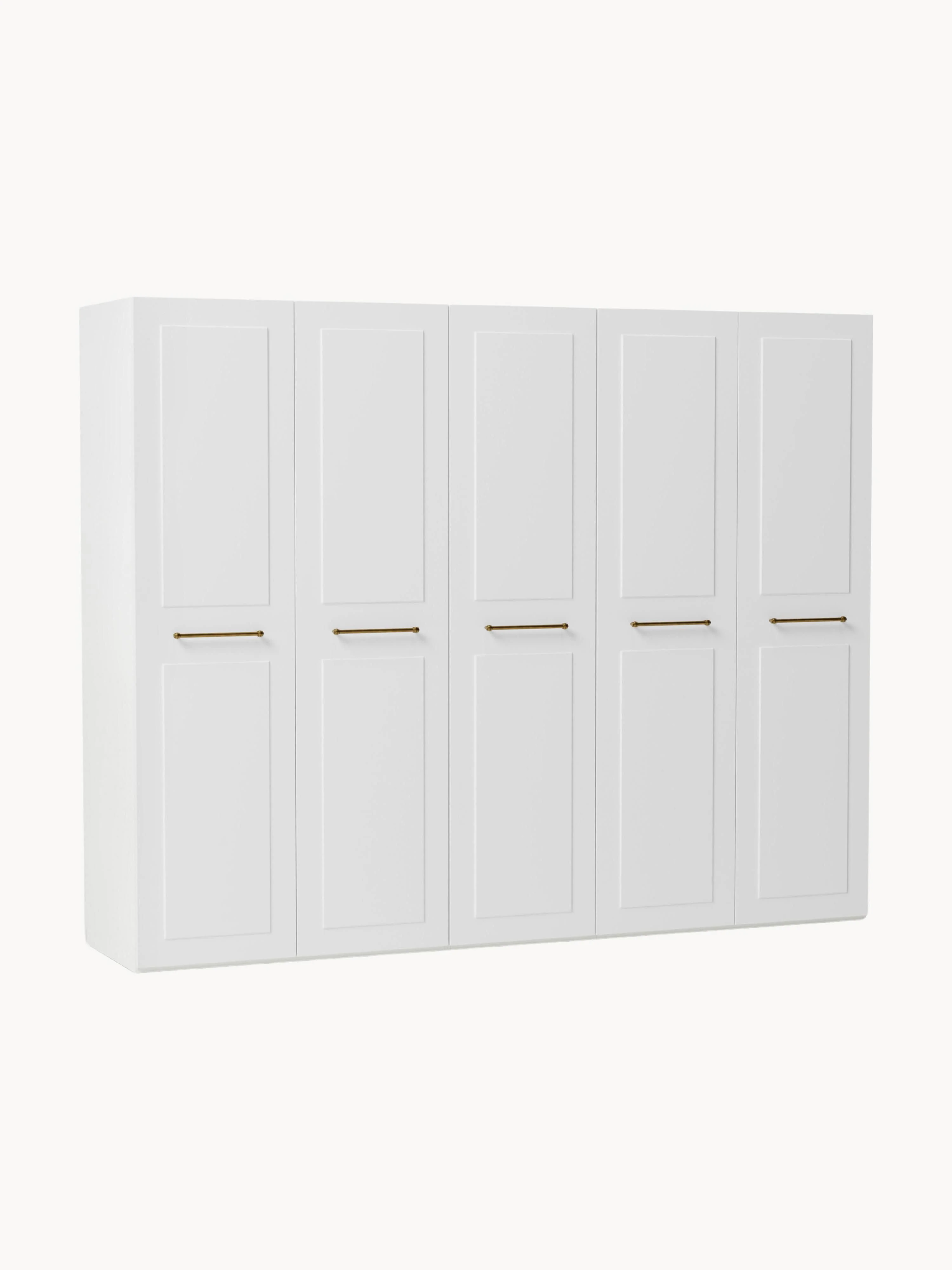 Modularer Drehtürenschrank Charlotte, 300 cm Breite, in verschiedenen Größen