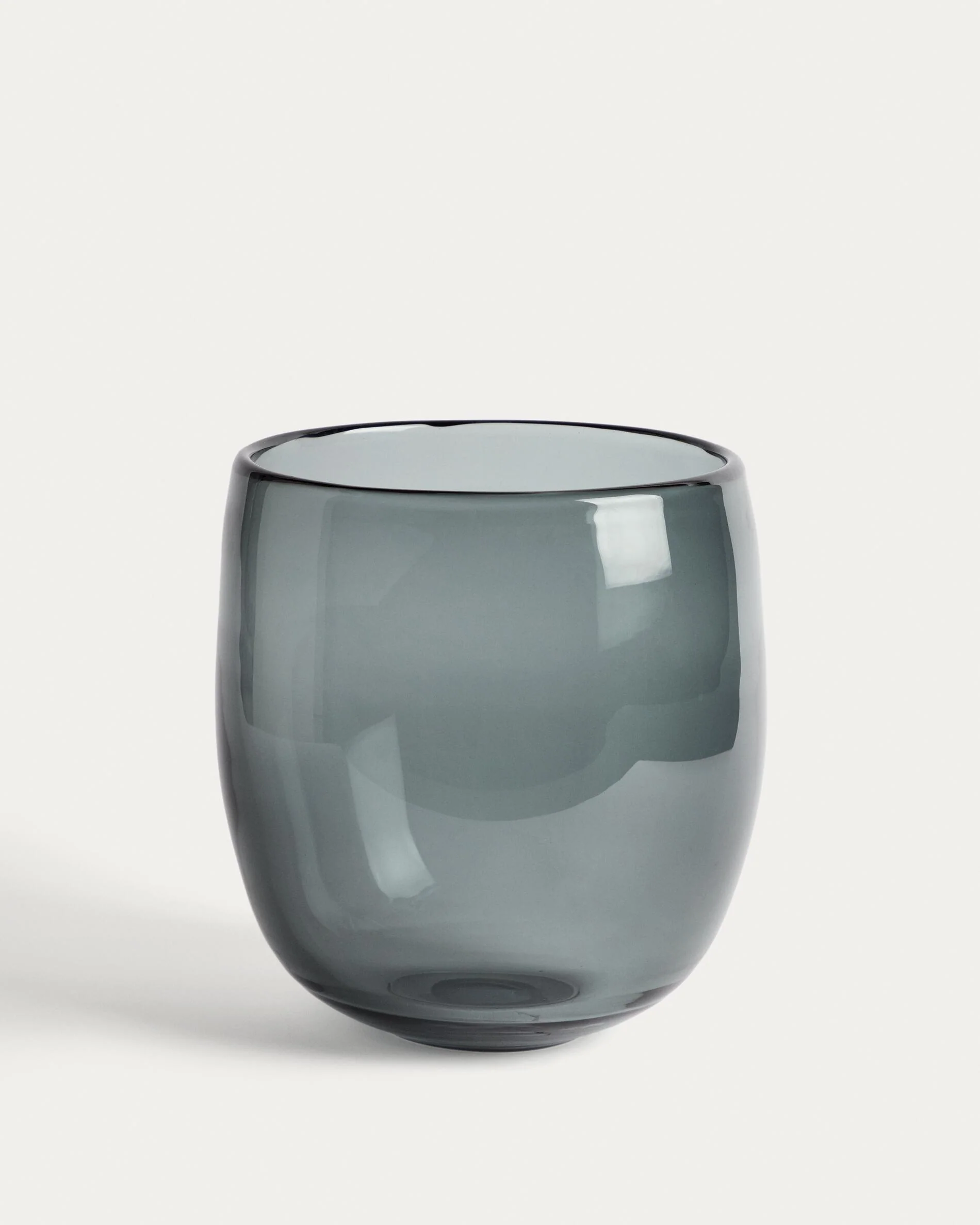 Sirau grey glass centrepiece Ø24cm