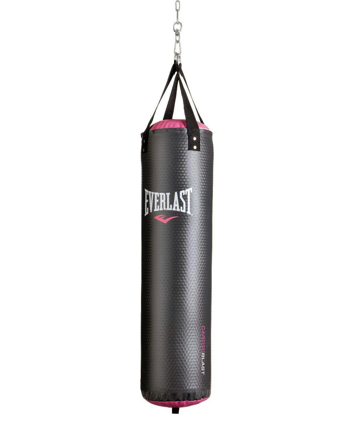 Everlast Cardio Blast Heavy Boxing Bag, Pink, 40-lbs