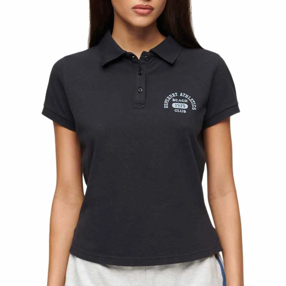 Superdry 90S Fitted short sleeve polo