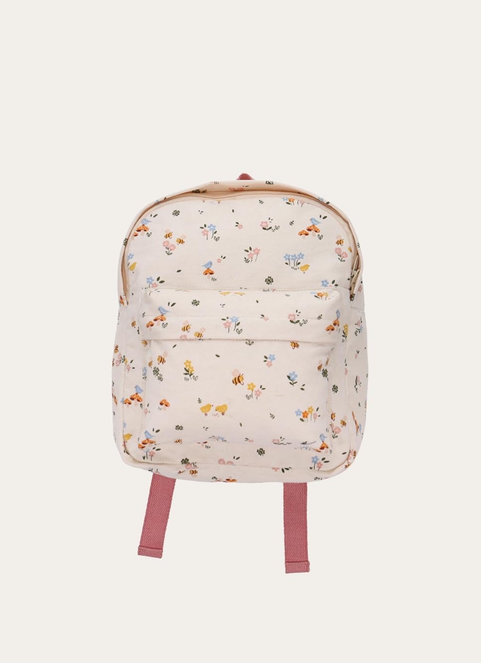 SAC à DOS IMPRIMÉ FLEURS ET ANIMAUX EGLANTINE MULTICOLORE