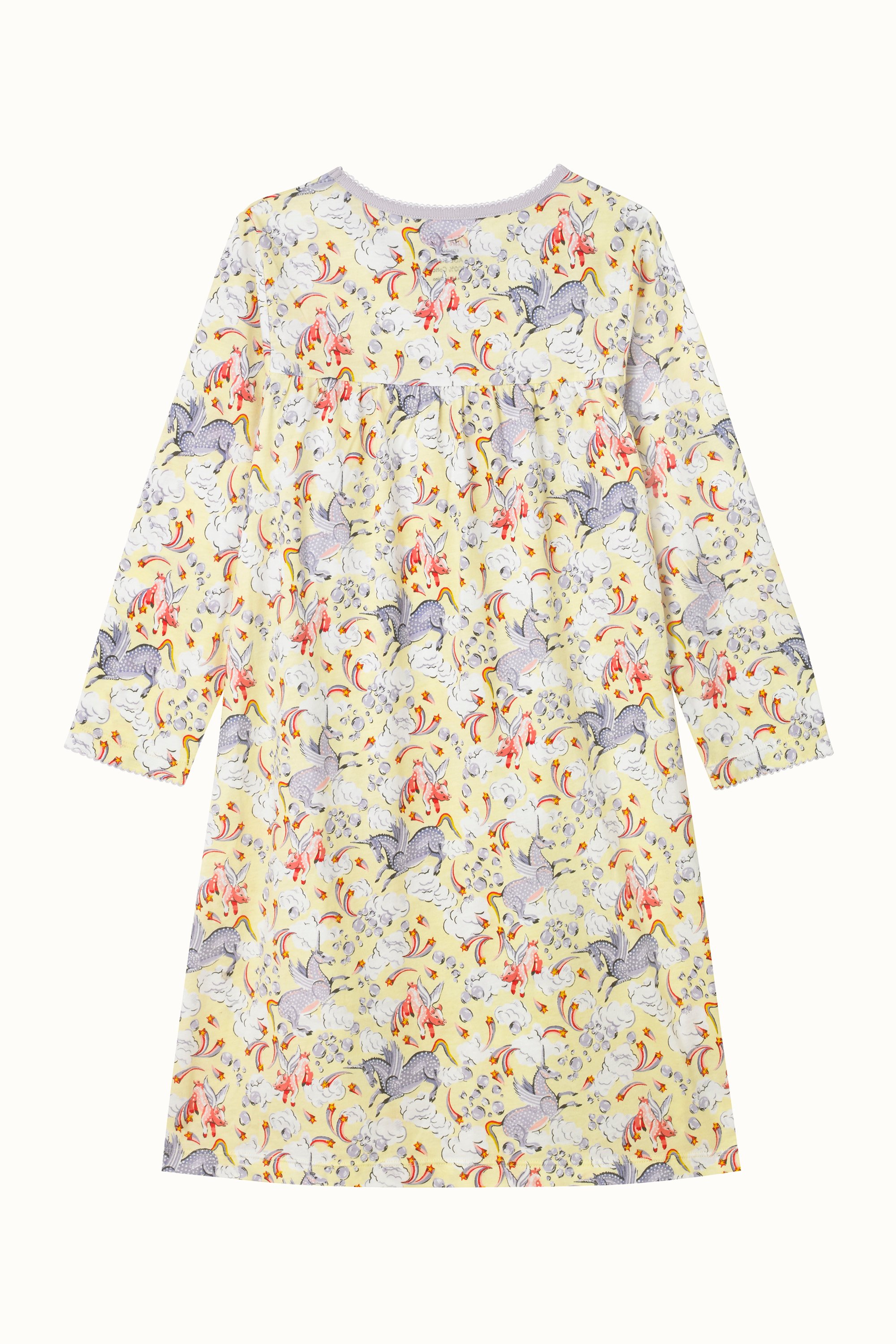 Unicorn Long Sleeve Jersey Nightie (2-12 Years)