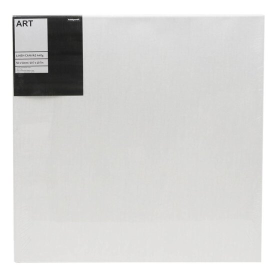 Linen Canvas 50cm x 50cm